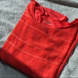 Beautiful coral short sleeve shirt